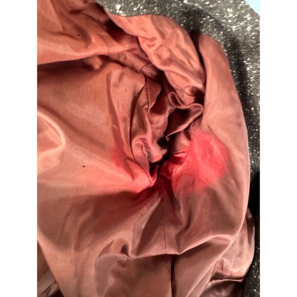 A.B.S. USA Womens Brown Belted Wool-Blend Jacket Size 8 - Picture 11 of 16